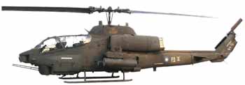 AH-1W攻擊直昇機側面
