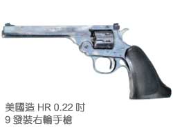 美國造HR 0.22吋9發裝右輪手槍
