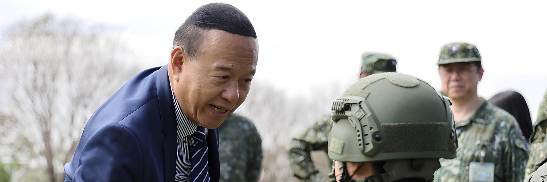 輪播圖-柏副部長視導臺南教召訓練　肯定捍衛家園精神